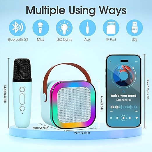 K12 Portable Speaker With Single Mic