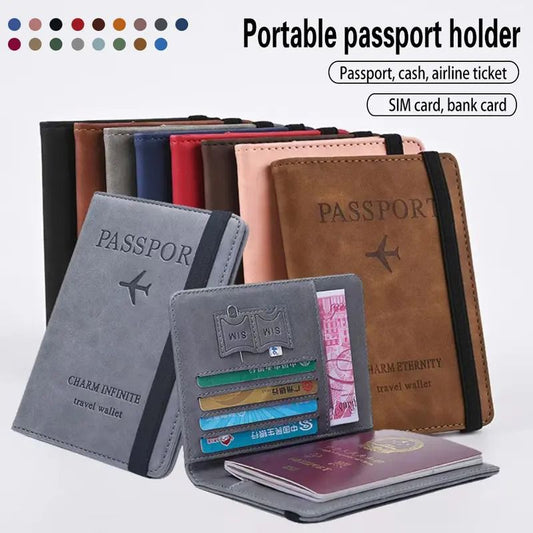 Passport Holder Pouch & Wallet - Size 6*4 inch