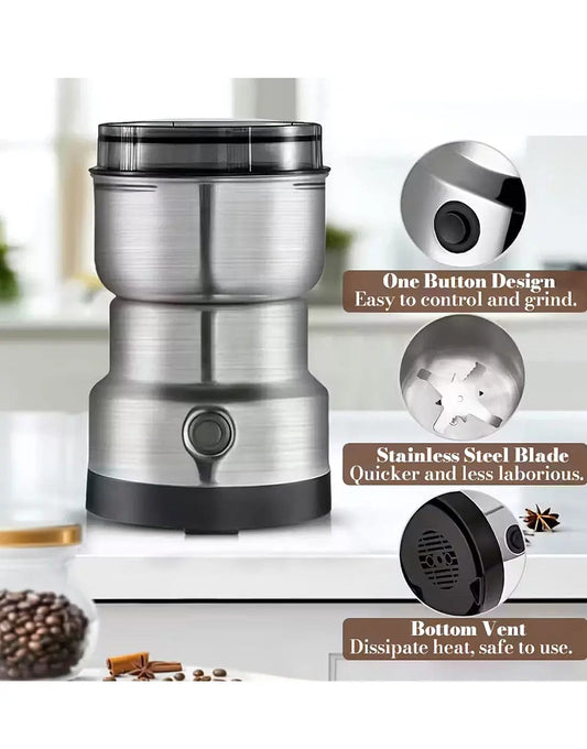 Electric Stainless-Steel Masala Grinder