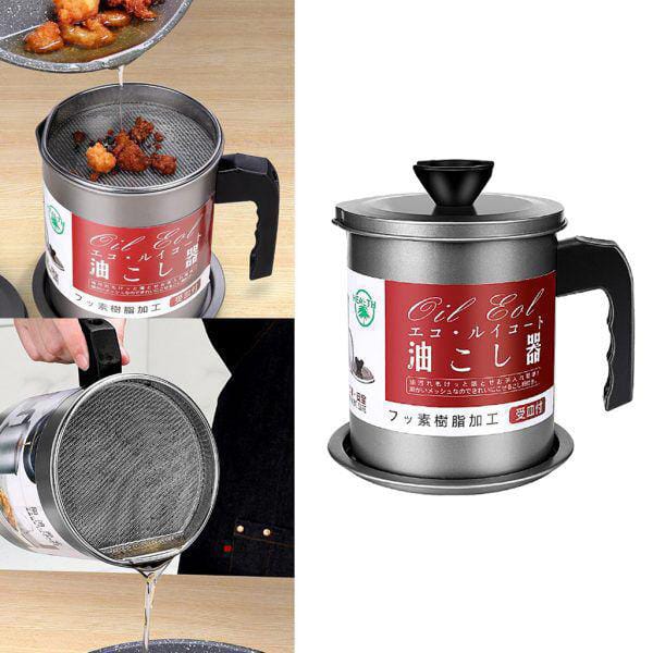 Kitchen Oil Filter Pot 1.4 Liter